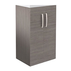 Brooklyn 500mm Grey Avola Floor Standing Vanity Cabinet (excluding Basin) Medium Image