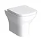 Brooklyn 500mm Natural Oak 2-In-1 Combined Wash Basin & Toilet Feature Large Image