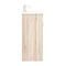 Brooklyn 500mm Natural Oak Vanity Unit - Floor Standing 2 Door Unit Newest Large Image