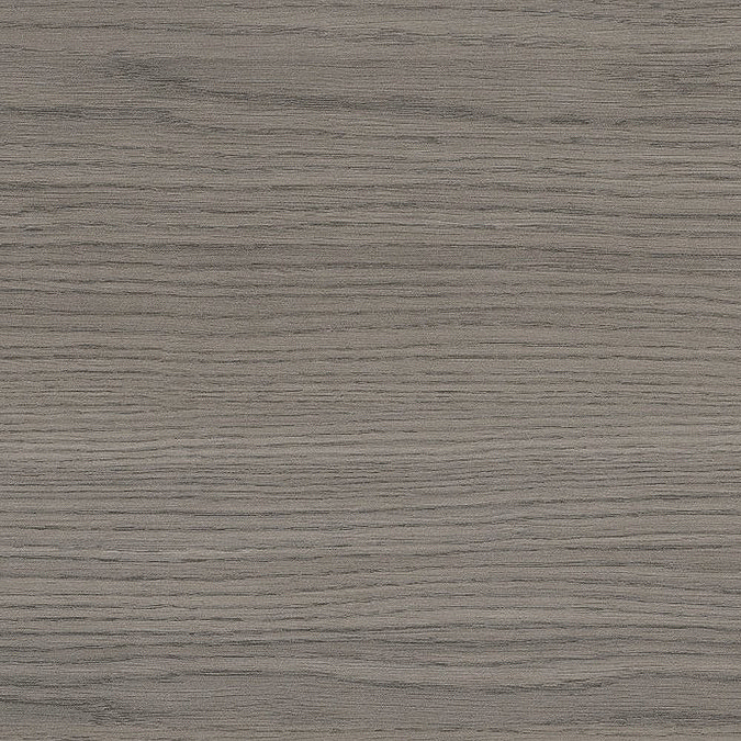 Brooklyn 600 Grey Avola Floor Standing 2 Drawer Vanity Unit with Thin-Edge Basin In Bathroom Large Image