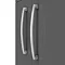 Brooklyn 600mm Gloss Grey Vanity Unit - Floor Standing 2 Door Unit  Standard Large Image