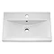 Brooklyn 600mm Gloss Grey Wall Hung 1 Drawer Vanity Unit  Profile Large Image