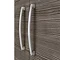 Brooklyn 600mm Grey Avola 2 Door Wall Hung Vanity Unit Standard Large Image