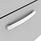 Brooklyn 600mm Grey Mist 2 Drawer Wall Hung Vanity Unit In Bathroom Large Image