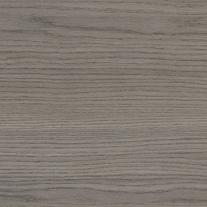 Brooklyn Wall Hung Countertop Vanity Unit - Grey Avola - 605mm 2 Drawer with Chrome Handles In Bathroom Large Image