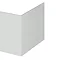 Brooklyn 700 Gloss Grey Mist L-Shaped End Bath Panel Large Image