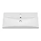 Brooklyn 800 Gloss White Wall Hung 1-Drawer Vanity Unit with Thin-Edge Basin  Profile Large Image