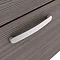 Brooklyn 800 Grey Avola Wall Hung 1-Drawer Vanity Unit with Thin-Edge Basin Feature Large Image