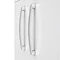 Brooklyn 800mm Gloss White 2 Door Wall Hung Vanity Unit  Feature Large Image