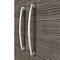 Brooklyn 800mm Grey Avola 2 Door Wall Hung Vanity Unit Profile Large Image