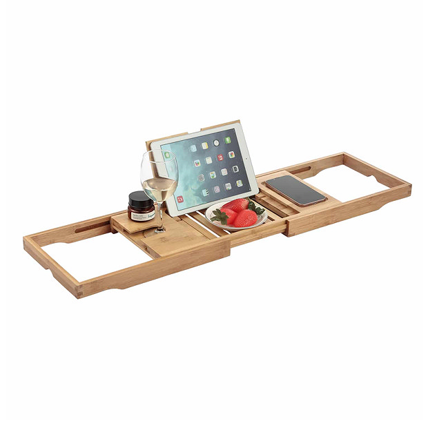 Brooklyn Bamboo Bath Rack