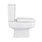 Brooklyn Bathroom Suite - Natural Oak with Chrome Handle - 500mm Wall Hung Vanity & Toilet  Newest L
