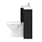 Brooklyn Black 1100mm Combination Furniture Pack  In Bathroom Large Image