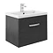 Brooklyn Black Free Standing Bath Suite  Standard Large Image