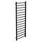 Brooklyn Black Nickel 1600 x 500mm Straight Heated Towel Rail  Profile Large Image