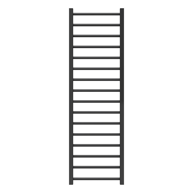 Brooklyn Black Nickel 1600 x 500mm Straight Heated Towel Rail