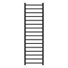 Brooklyn Black Nickel 1600 x 500mm Straight Heated Towel Rail