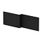 Brooklyn 1700 Black L-Shaped Front Bath Panel