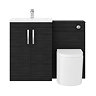 Brooklyn Black Vanity Bathroom Suite Newest Large Image
