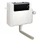 Brooklyn Brown Avola 600mm Modern Sink Vanity Unit + WC Unit Package Standard Large Image