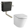 Brooklyn Cloakroom Suite (Grey Avola)  additional Large Image