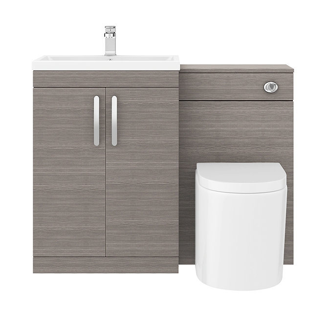 Brooklyn Cloakroom Suite (Grey Avola)  additional Large Image