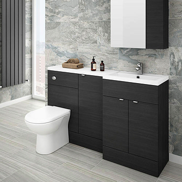 Brooklyn Black Combination Furniture Pack - 1500mm Wide  Feature Large Image