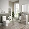 Brooklyn Driftwood Vanity Unit - Floor Standing 2 Door Unit 600mm  Standard Large Image