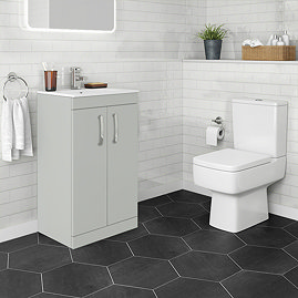 Brooklyn Grey Mist Small 4-Piece Suite Large Image