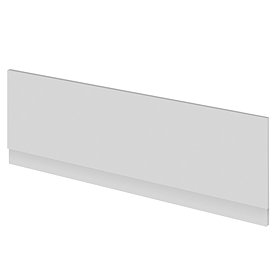 Brooklyn Gloss Grey Mist Front Bath Panel - Various Sizes Large Image