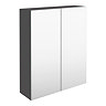 Brooklyn Gloss Grey Vanity Furniture Package  In Bathroom Large Image