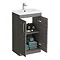 Brooklyn Grey Avola Bathroom Suite Standard Large Image