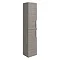 Brooklyn Grey Avola Bathroom Suite with Tall Cabinet  Newest Large Image