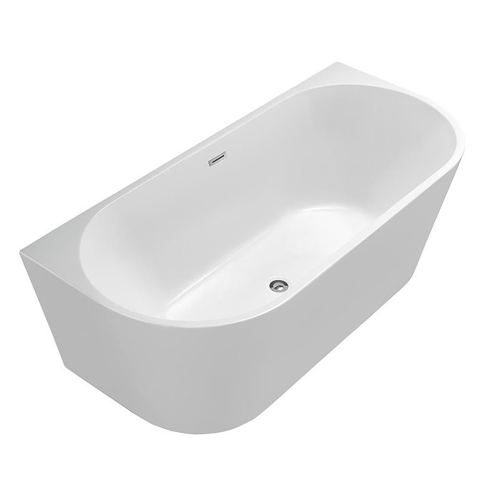 Brooklyn Grey Avola BTW Free Standing Bath Suite Newest Large Image
