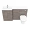 Brooklyn Grey Avola 1500mm Combination Furniture Pack  Feature Large Image