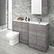 Brooklyn Grey Avola Combination Furniture Pack - 1500mm Wide at ...