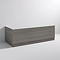 Brooklyn Grey Avola Wood Effect Bath Panel Pack (Front + End)