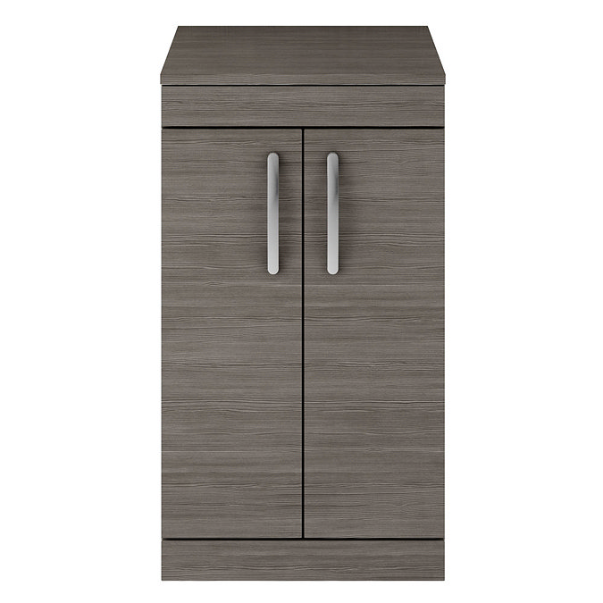 Brooklyn 505mm Grey Avola Worktop & Double Door Floor Standing Cabinet  Standard Large Image