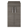 Brooklyn 505mm Grey Avola Worktop & Double Door Floor Standing Cabinet  Standard Large Image