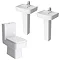 Brooklyn Modern Double Basin En-Suite Bathroom Large Image