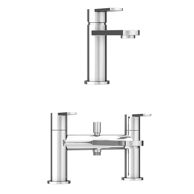 Brooklyn Modern Tap Package (Bath Shower Mixer + Basin Tap)