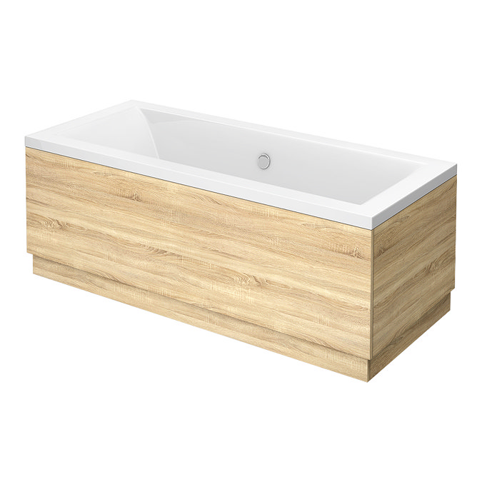 Brooklyn Natural Oak 0TH Double Ended Bath  Feature Large Image