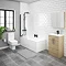 Brooklyn Natural Oak Bathroom Suite Large Image