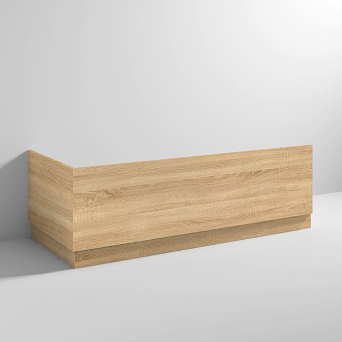 Brooklyn Natural Oak Single Ended Bath Standard Large Image