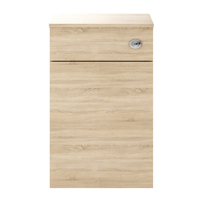 Brooklyn Natural Oak WC Unit + Cistern (500mm Wide)  Standard Large Image