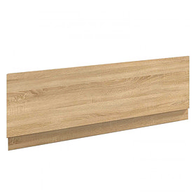 Brooklyn Natural Oak Wood Effect Bath Panel - Various Sizes Large Image