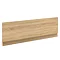 Brooklyn Natural Oak Wood Effect Bath Panel - Various Sizes Large Image