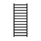 Brooklyn Square 1200 x 500mm Black Nickel Heated Towel Rail  Feature Large Image