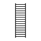 Brooklyn Square 1600 x 500mm Black Nickel Heated Towel Rail