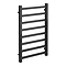 Brooklyn Square 800 x 500mm Black Nickel Heated Towel Rail  Profile Large Image